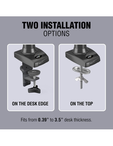 Soporte de Monitor ELG F80N para Pantallas de 17 a 35"