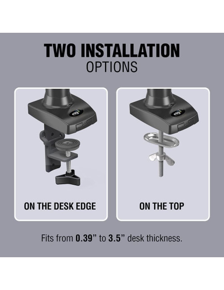 Soporte de Monitor ELG F80N para Pantallas de 17 a 35"