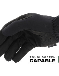 Guantes Tácticos Mechanix Wear FastFit Negro Grande 2