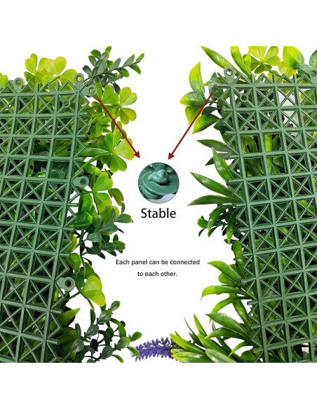 Rollo de Hiedra Artificial ODTORY 101,6x304,8 cm Verde