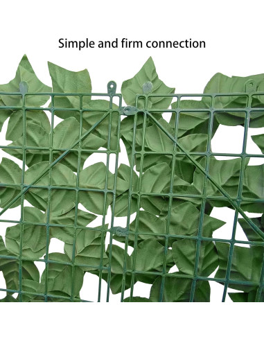 Panel de Hiedra Artificial ODTORY 101,6x406,4 cm Verde