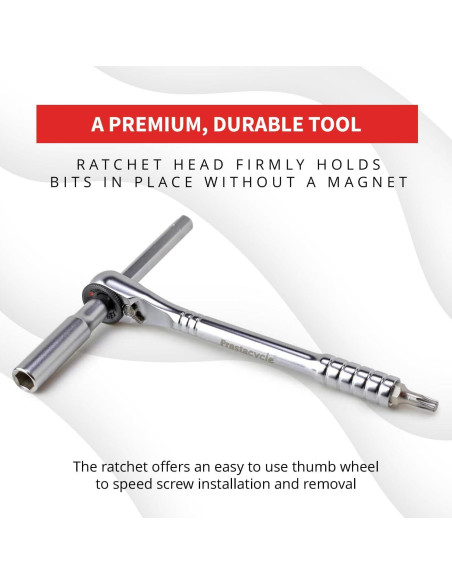 Herramienta Ratchet Prestacycle T-Handle 60Nm Compacta