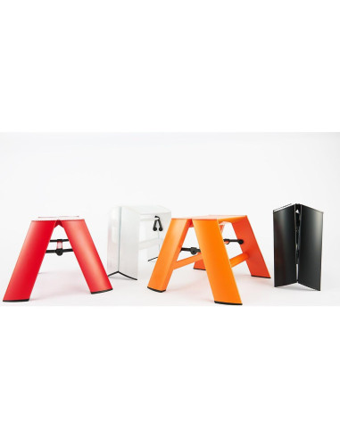 Escalera de Paso Hasegawa Lucano 1 Peldaño Negra