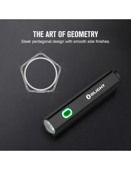 Linterna de llavero recargable OLIGHT Diffuse 700 lúmenes