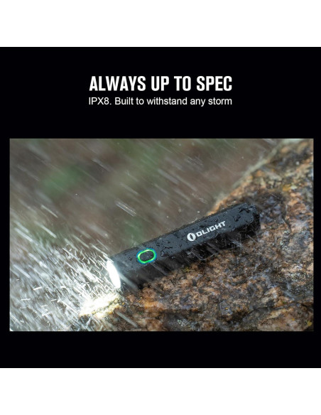 Linterna de llavero recargable OLIGHT Diffuse 700 lúmenes