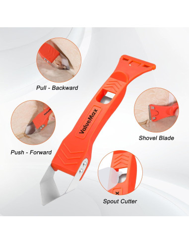 Kit de calafateo ValueMax 10 oz con raspador 3 en 1