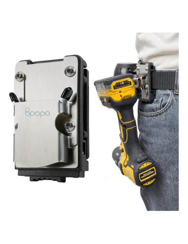 Clip de Cintura BPOPO para Taladro Inalámbrico, Ajustable