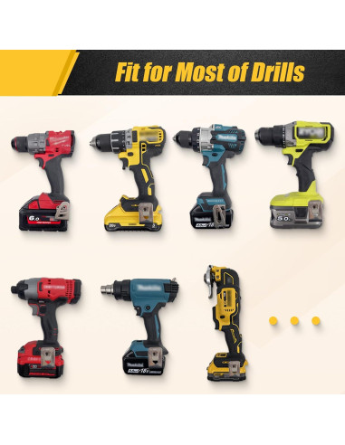 Clip de Cintura BPOPO para Taladro Inalámbrico, Ajustable