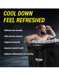 Bañera de Hielo Portátil NET PLAYZ 74.93x89.92 cm 2