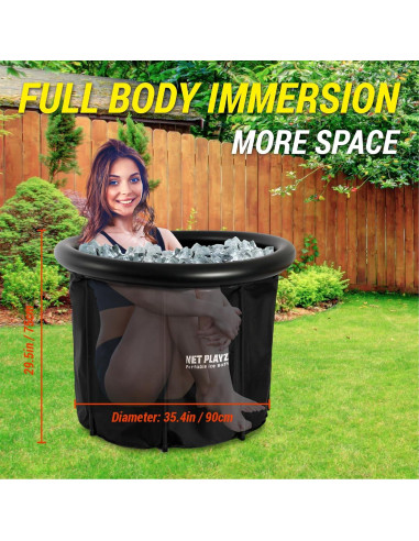 Bañera de Hielo Portátil NET PLAYZ 74.93x89.92 cm