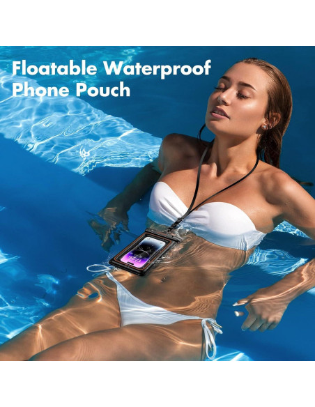 Funda Impermeable Flotante UNBREAKcable para Teléfono 7"