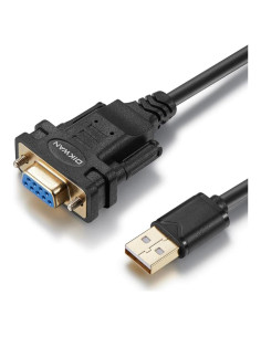 Adaptador USB a RS232 DB9 Femenino OIKWAN 1.83m