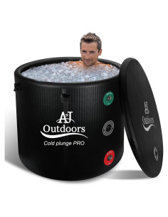 Bañera de Hielo ANJ Outdoors Inflable 488L para Recuperación