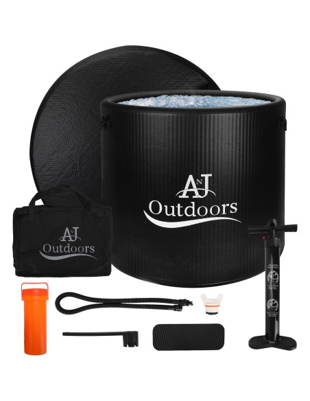 Bañera de Hielo ANJ Outdoors Inflable 488L para Recuperación