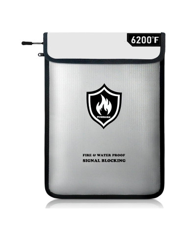 Bolsa Ignífuga Tusirgre 40x29 cm con Protección RFID