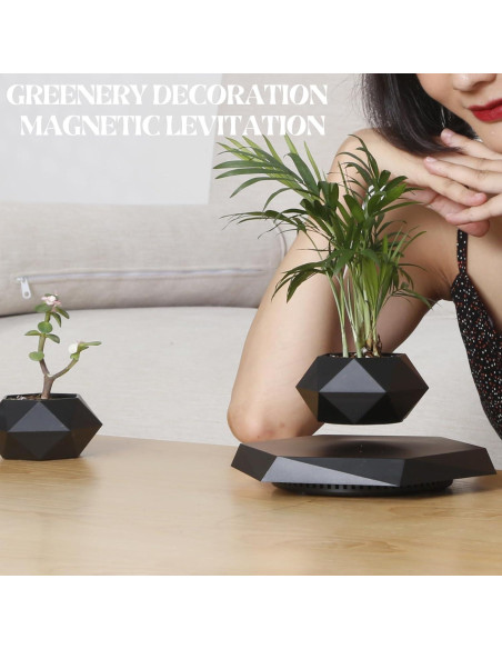 Maceta Flotante MOOCCI Hexagonal para Suculentas 19.5cm