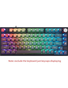 Teclas Translúcidas GK7 PBT Glacier para Teclados 60% a 100% 2