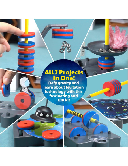 Kit de Levitación Magnética 4M KidzLabs | Flota un Lápiz Kit de Levitación Magnética 4M KidzLabs | Flota un Lápiz