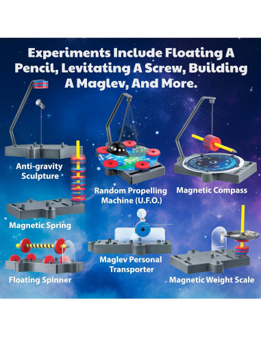 Kit de Levitación Magnética 4M KidzLabs | Flota un Lápiz