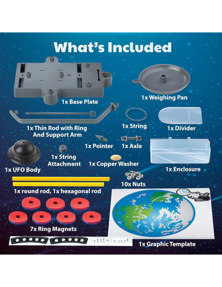 Kit de Levitación Magnética 4M KidzLabs | Flota un Lápiz Kit de Levitación Magnética 4M KidzLabs | Flota un Lápiz