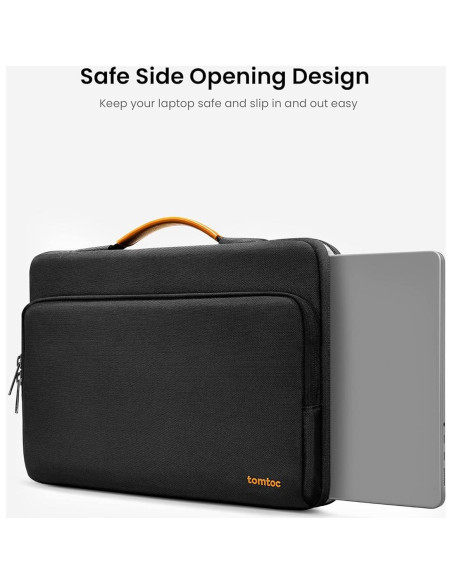 Funda Protectora tomtoc para Laptop 14" MacBook Pro Negra
