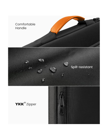 Funda Protectora tomtoc para Laptop 14" MacBook Pro Negra
