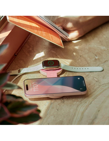 Cargador Inalámbrico Twelve South Butterfly SE 15W Rosa