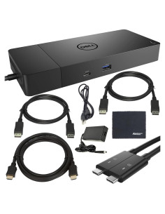 Estación de Acoplamiento Dell WD19DCS 210W USB-C HDMI