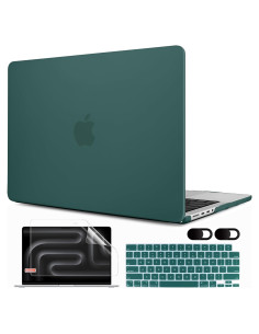 Carcasa Dura MEEgoodo para MacBook Pro 14" Verde Mate