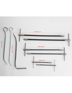 Juego de Extractores de Empaque Mefape 23 Piezas Acero 2