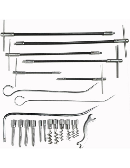 Juego de Extractores de Empaque Mefape 23 Piezas Acero