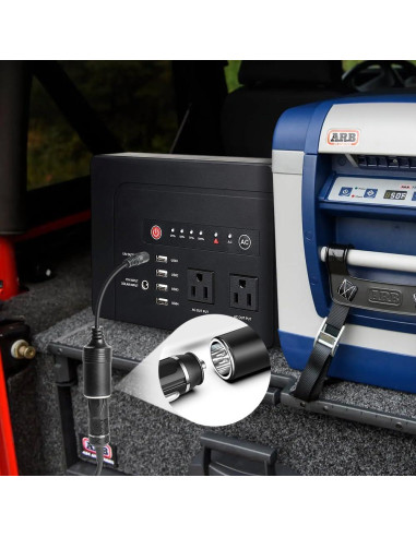 Adaptador de corriente KFD para nevera de coche 12V-24V