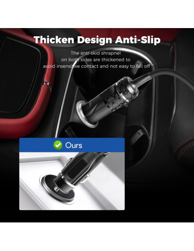 Adaptador de corriente KFD para nevera de coche 12V-24V