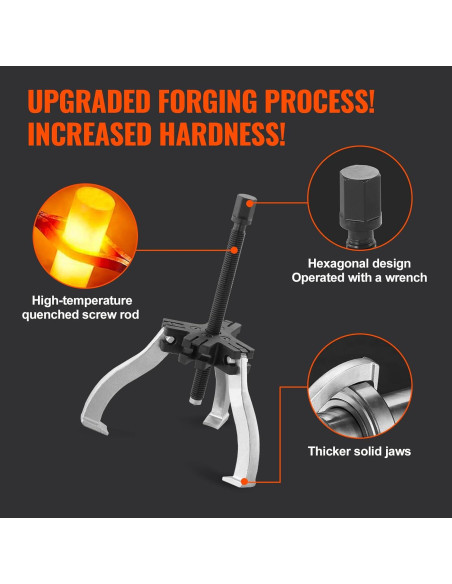 Juego de Extractores VEVOR 2 Piezas 7,62 y 17,78 cm