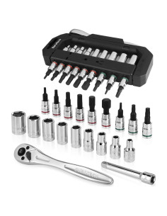 Juego de Llaves de 20 Piezas DURATECH 1/4" Métrico y SAE