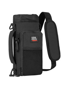 KEMIMOTO Transportador de Botellas de Agua 1,18 L Negro