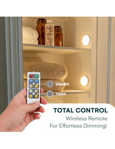 Brilliant Evolution 6 Luces LED Adhesivas con Control Remoto 2