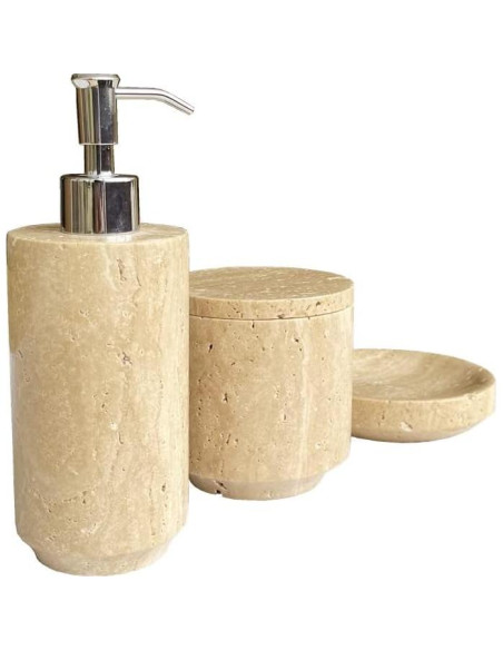 Dispensador de Jabón StonePlus Travertino Beige 1.22 kg