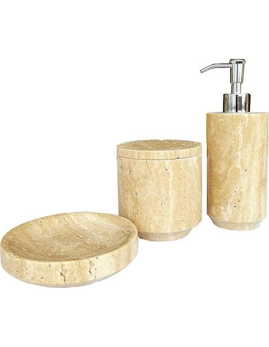 Dispensador de Jabón StonePlus Travertino Beige 1.22 kg