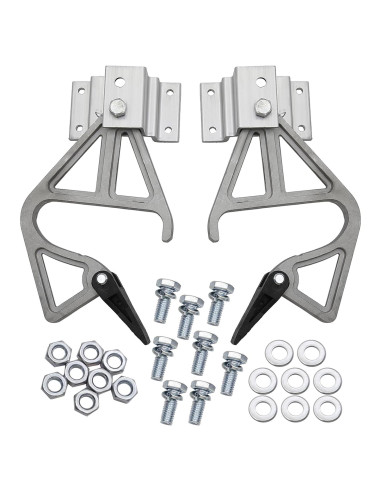 Kit de bloqueo de escalera ZUDKSUY con hebillas de aluminio