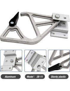 Kit de bloqueo de escalera ZUDKSUY con hebillas de aluminio 2