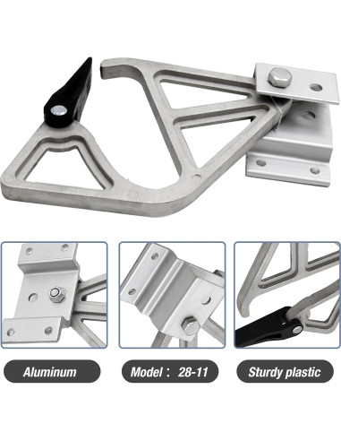Kit de bloqueo de escalera ZUDKSUY con hebillas de aluminio