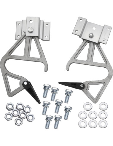 Kit de bloqueo de escalera ZUDKSUY con hebillas de aluminio