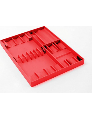 Organizador de Destornilladores Tool Sorter Rojo 16 Piezas