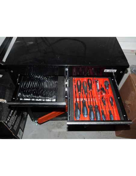 Organizador de Destornilladores Tool Sorter Rojo 16 Piezas
