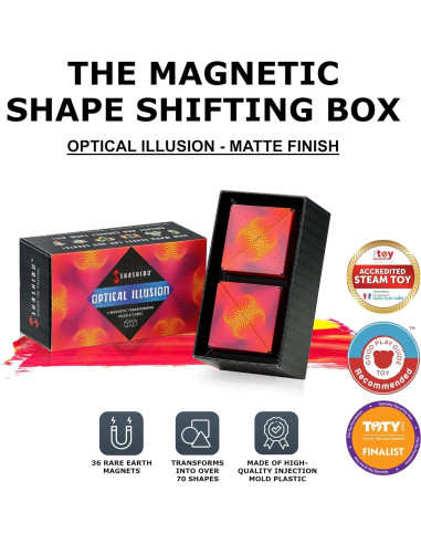 Cubo Antiestrés SHASHIBO - Juguete Sensorial 2 Piezas