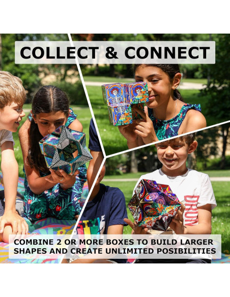 Cubo Antiestrés SHASHIBO - Juguete Sensorial 2 Piezas