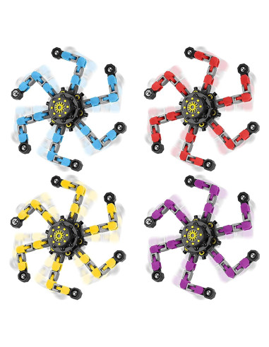 4 Pzs Juguetes Sensoriales Antiestrés Robot Yooumoga