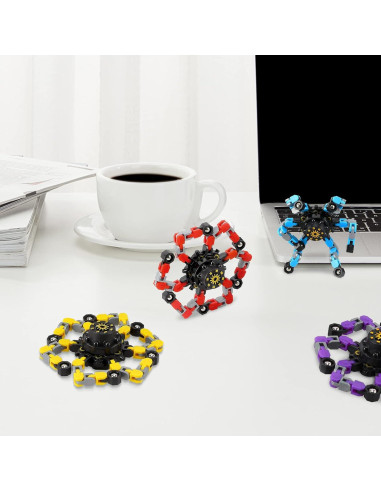 4 Pzs Juguetes Sensoriales Antiestrés Robot Yooumoga