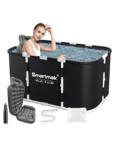 Bañera de Hielo Smartmak XL Portátil para Terapia Fría